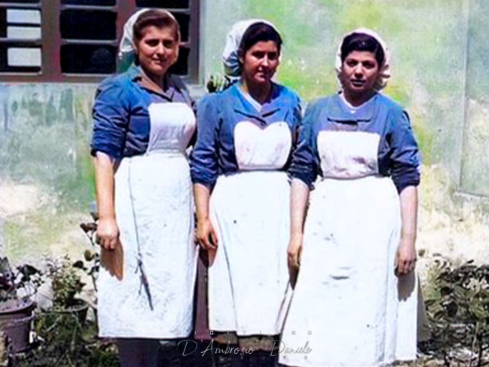 Ospedale Psichiatrico Sant'Antonio Abate, Foto di Repertorio Restaurate a COLORI