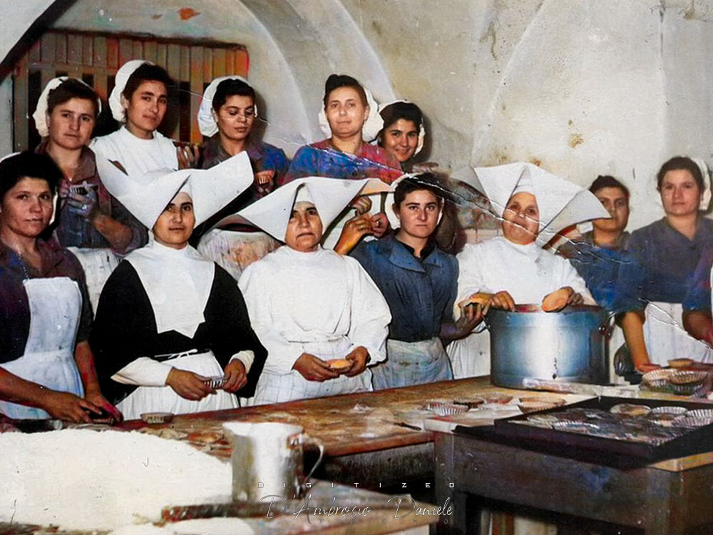 Ospedale Psichiatrico Sant'Antonio Abate, Foto di Repertorio Restaurate a COLORI