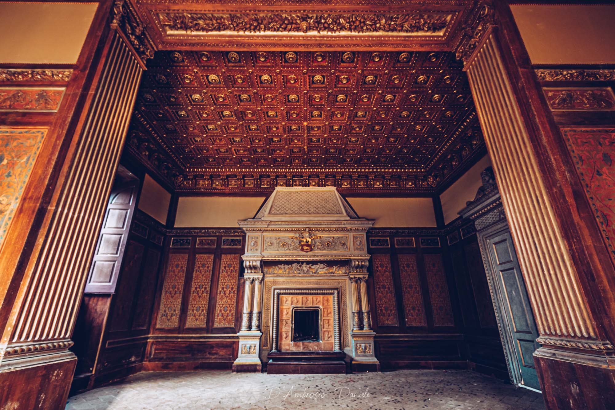 Castello Gallenga Stuart, Abbandonato